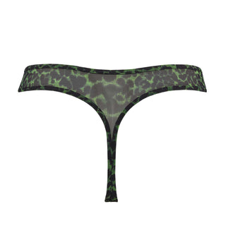 Marlies Dekkers Rhapsody String schwarz grün leopard