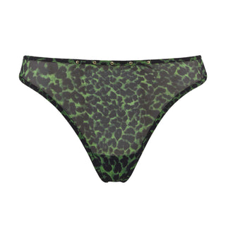 Marlies Dekkers Rhapsody String schwarz grün leopard