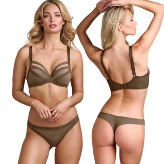 Marlies Dekkers Wing Power String butterfly | Sparkling Gold