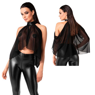 Noir Handmade F349 Bolero Tüll schwarz