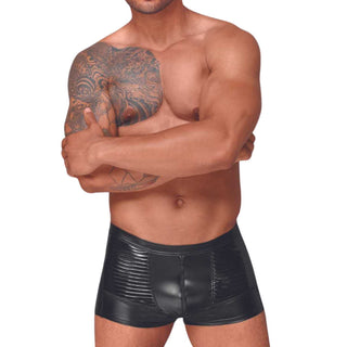 Noir Handmade Shorts mit Zierfalten H054