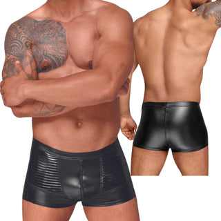 Noir Handmade Shorts mit Zierfalten H054