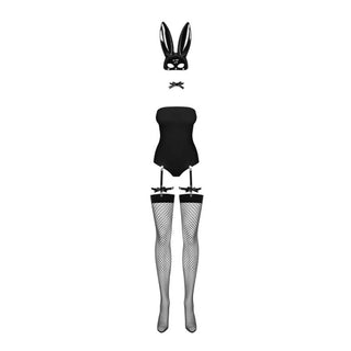 Obsessive Kostüm Sexy Bunny schwarz