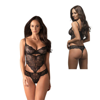 Obsessive Stringbody Alluria schwarz