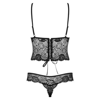 Obsessive Stringbody Alluria schwarz