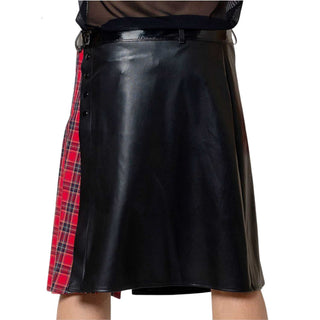 Patrice Catanzaro Ingvald Kilt Karo Plissee Einsatz