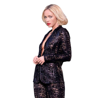 Patrice Catanzaro Rylee Pailetten Blazer