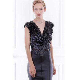 Patrice Catanzaro Wetlook Kleid OSISKO