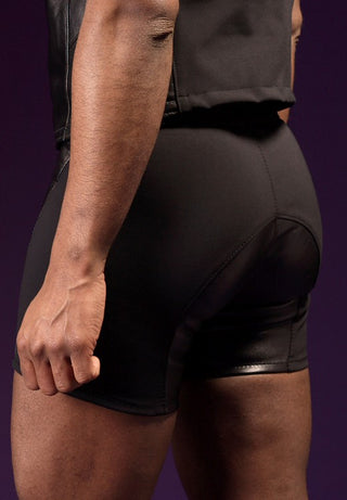 von Hohenstein Ralf Ledershorts schwarz