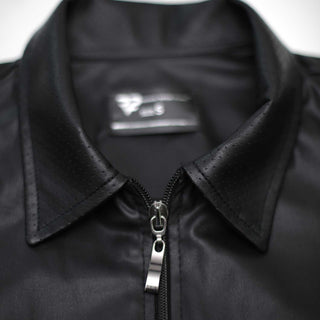 Regnes Fetish Planet Emilio Polo Shirt Wetlook mit Brusttasche