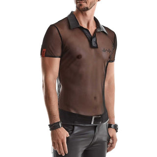 Regnes Fetish Planet Roberto transparentes Polo Shirt