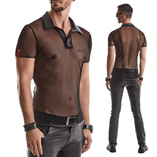 Regnes Fetish Planet Roberto transparentes Polo Shirt