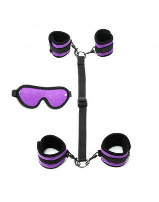 Soft Bondage Set XL violett/black