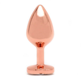 Rimba Buttplug Heart rose gold 3 cm