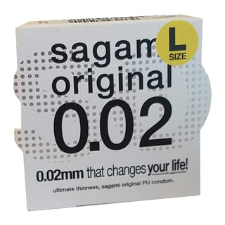 Sagami ultradünnes Kondom Size L  0,02 1 Stück