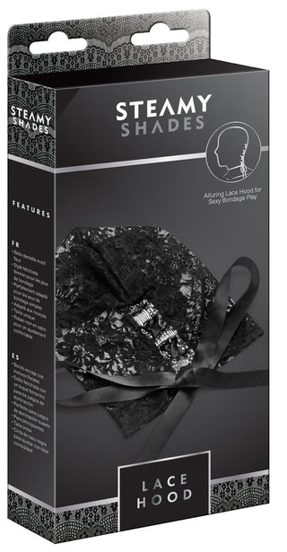 Steamy Shades Lace Hood Spitzenkapuze