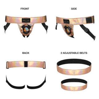 Strap-On-Me Harness Leatherette Curious roségold