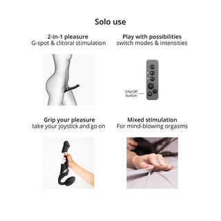 Strap-On-Me Strapless Dildo Multi Orgasm M