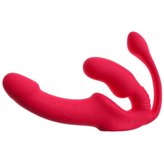 Strapless Strap -On Triple Teaser Remote Control