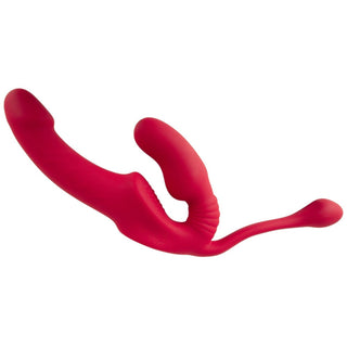 Strapless Strap -On Triple Teaser Remote Control