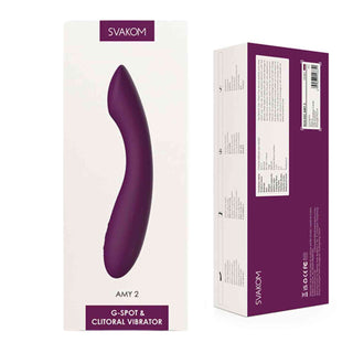 Svakom Amy 2 - G-Punkt Vibrator violett