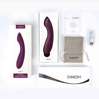 Svakom Amy 2 - G-Punkt Vibrator violett