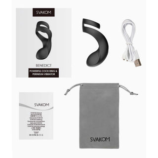 Svakom Benedict - Dammstimulator - schwarz