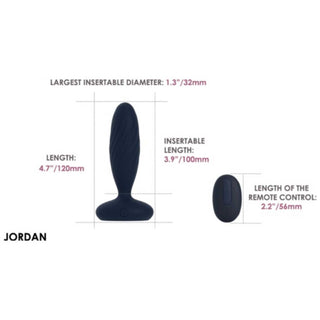 Svakom Jordan Analvibrator marineblau
