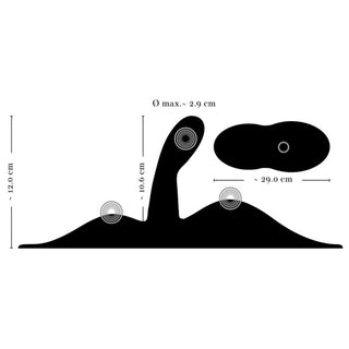 Vibepad 3 Vibrokissen schwarz