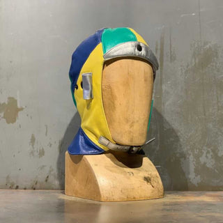 von Hohenstein Cabrio-Mütze Classic gelb/grün/silber