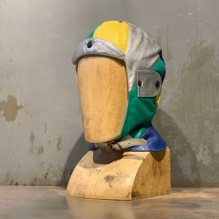 von Hohenstein Cabrio-Mütze Classic gelb/grün/silber