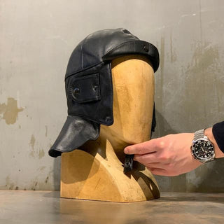 von Hohenstein Cabrio-Mütze Mille Miglia schwarz