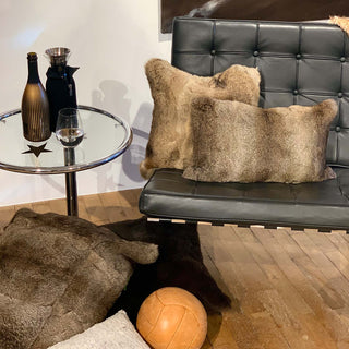 von Hohenstein Fellkissen Rabbit Natur