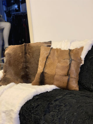 von Hohenstein Fellkissen Ziege Natur