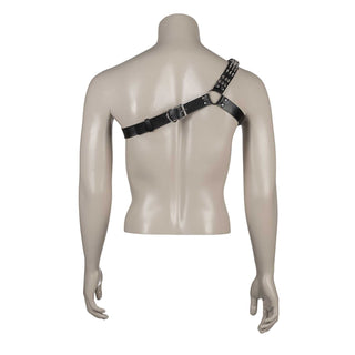 VoyeurX Herren Leder Harness - Crixus mit Spikes