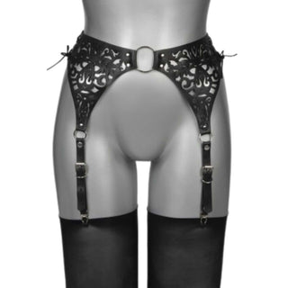 VoyeurX Lucy Garterbelt Leder