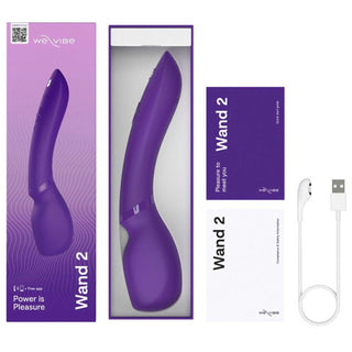 We Vibe Wand 2 Massagestab lila