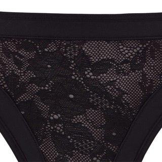 Marlies Dekkers wing power String butterfly | black lace grey