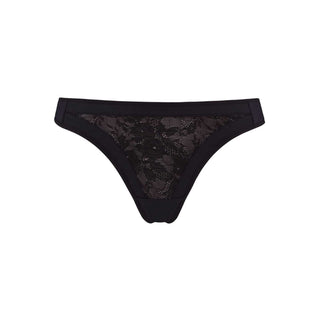 Marlies Dekkers wing power String butterfly | black lace grey