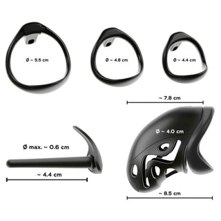 You2Toys Peniskäfig mit Hodenringen