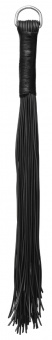 XXdreamSToys Peitsche mit Ledergriff | schwarz 