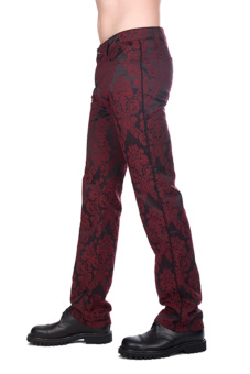 Aderlass Jeans Brocade bordeaux 