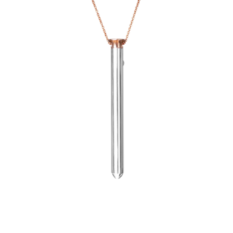 CRAVE Vesper - Vibrator Halskette rosé gold 