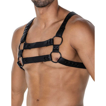 Cut4Men Harness schwarz variabel 