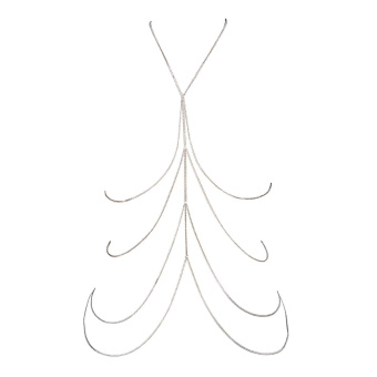 Escora hinreissende schlichte Bodykette C05 silber