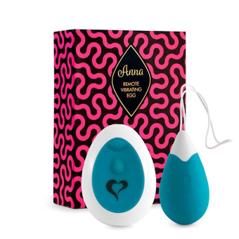 FeelzToys ANNA - Remote Vibrating Love Egg deep green