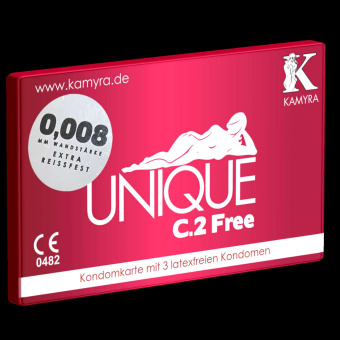 Kamyra Unique C.2 free latexfreie Kondome 3 Stück 