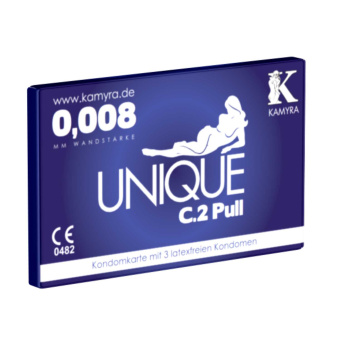 Kamyra Unique C.2  pull latexfreie Kondome 3 Stück 