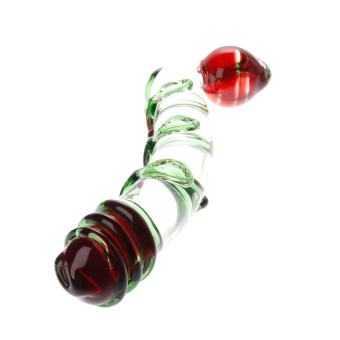 Glassvibrations Glasdildo Rosenstock 
