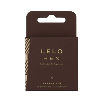 LELO HEX  XL Kondome 3er Pack 